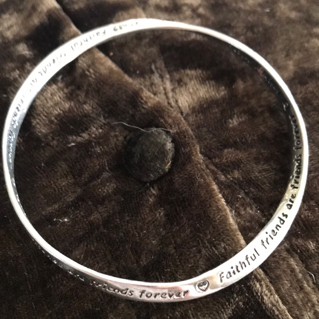 Faithful Friends Are Friends Forever Bracelet